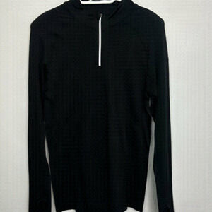 EUC - Zyia Active - Midnight Blue/Black Long Sleeve T - Size L